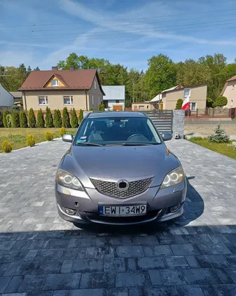 łódzkie Mazda 3 cena 3400 przebieg: 366600, rok produkcji 2005 z Wieluń